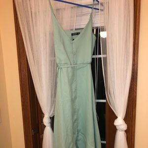 Aqua Maxi Dress